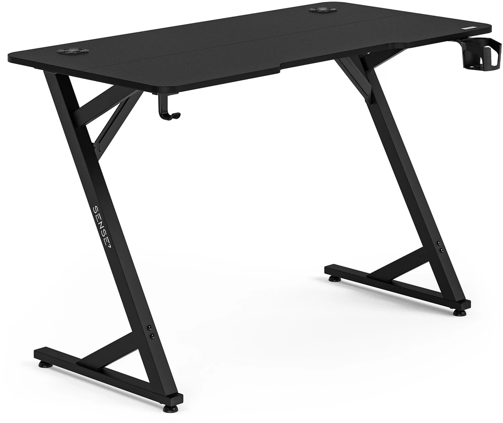 Biurko SENSE7 VAMO juoda 120x60