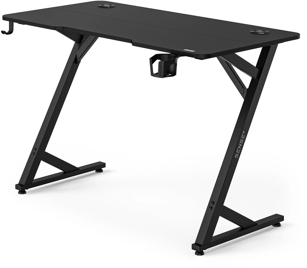 Biurko SENSE7 VAMO juoda 120x60