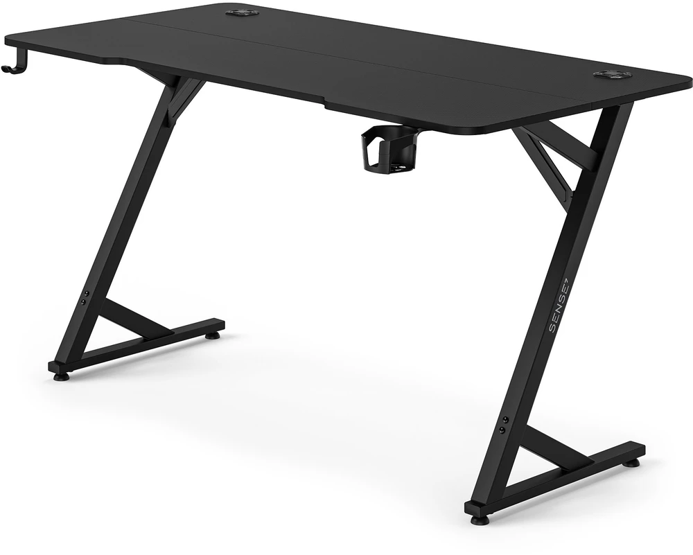 Biurko SENSE7 VAMO juoda 140x70