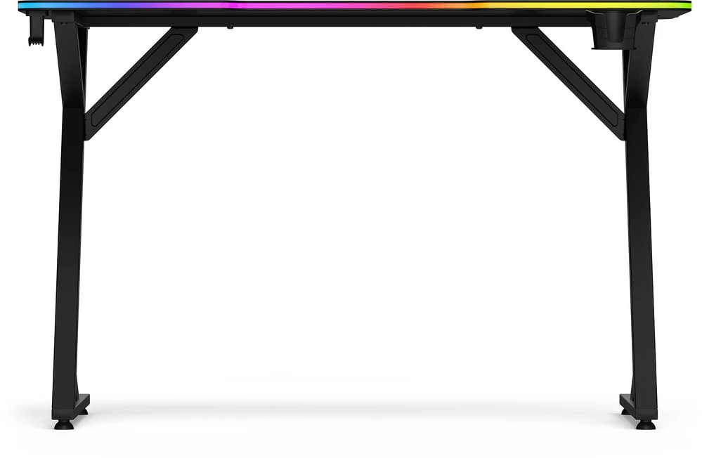 Biurko SENSE7 VOLT RGB juoda 120x60