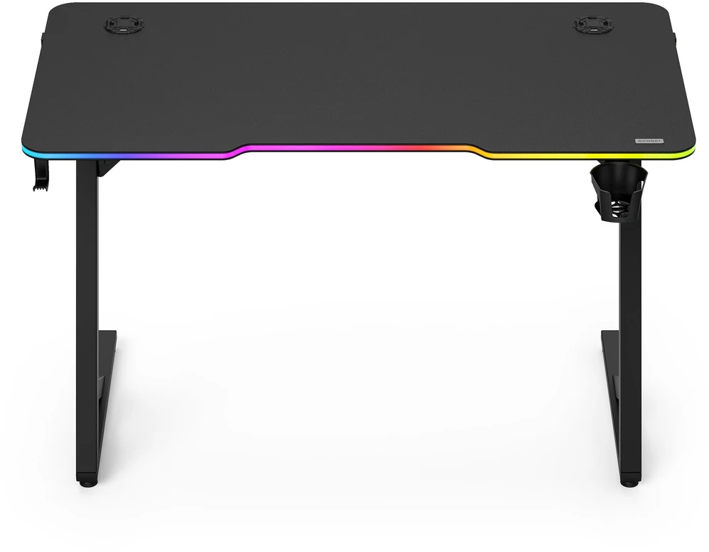 Biurko SENSE7 VOLT RGB juoda 120x60