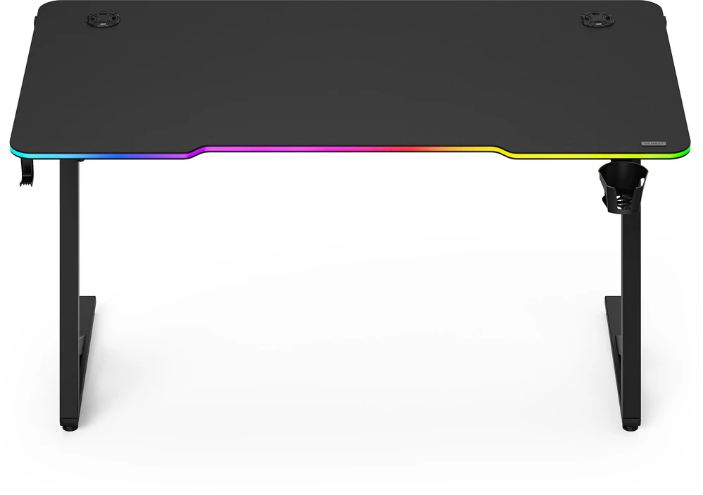 Biurko SENSE7 VOLT RGB juoda 140x70