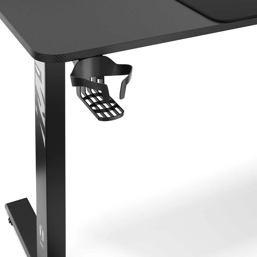 Diablo Chairs Diablo X-Tension 1400 Juodas elektra reguliuojamas Žaidimų Stalas | 1400 x 600 x 1170 mm