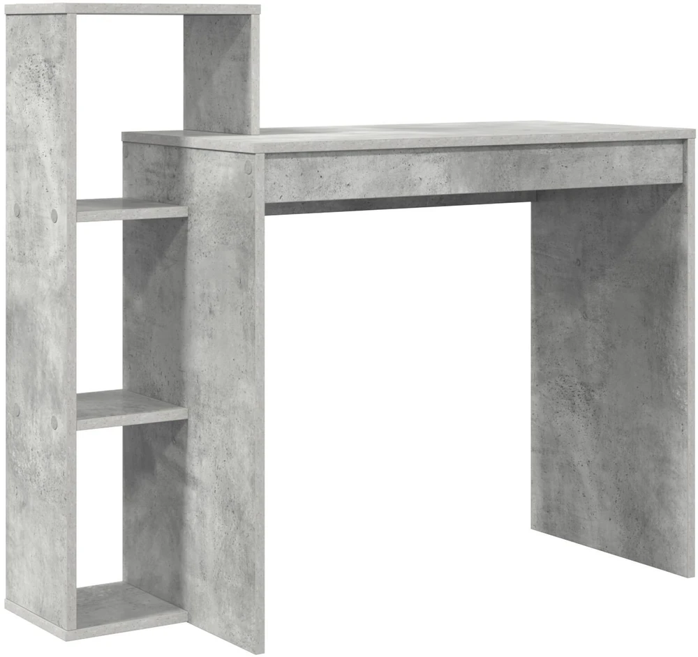 Stalas Betono pilka Apdirbta mediena 100 x 40 x 90 cm