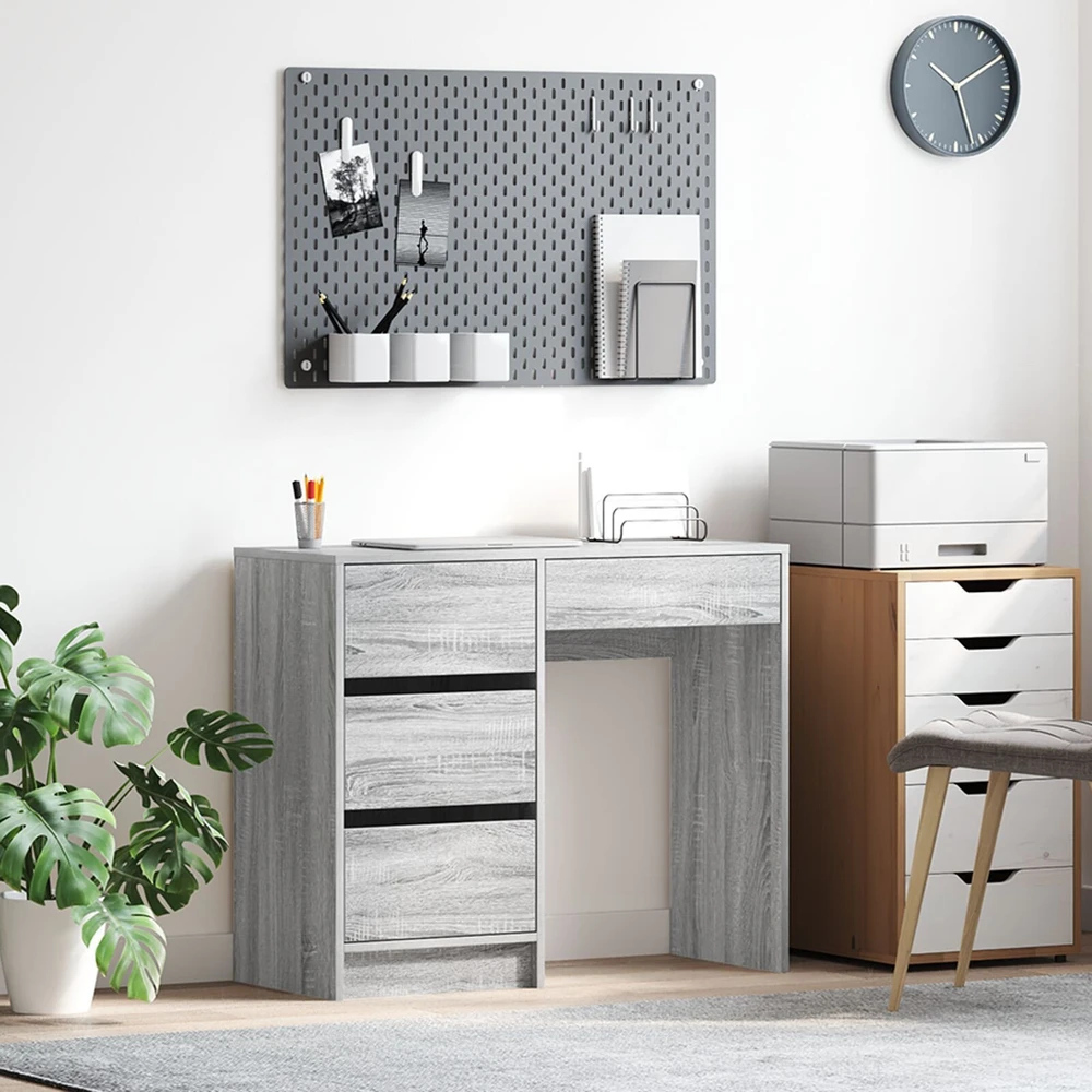 Stalas Pilkas Sonoma Apdirbta mediena 90 x 37.5 x 75 cm