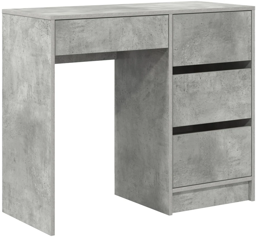 Stalas Betono pilka Apdirbta mediena 90 x 37.5 x 75 cm