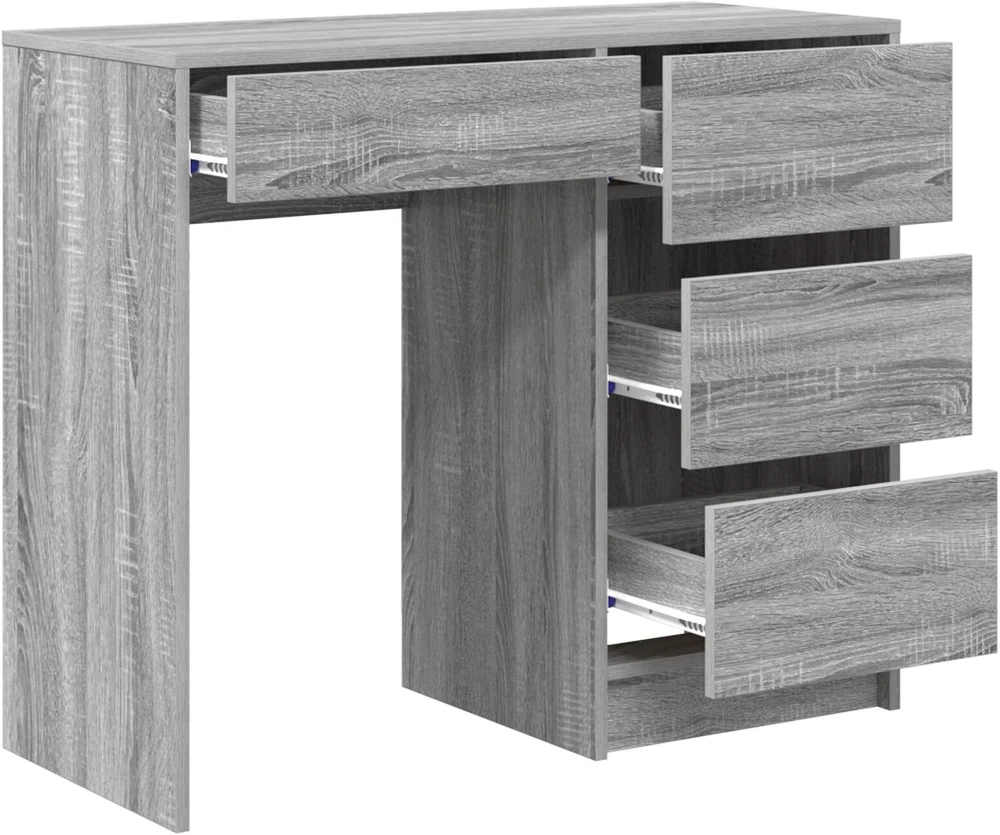 Stalas Pilkas Sonoma Apdirbta mediena 90 x 37.5 x 75 cm