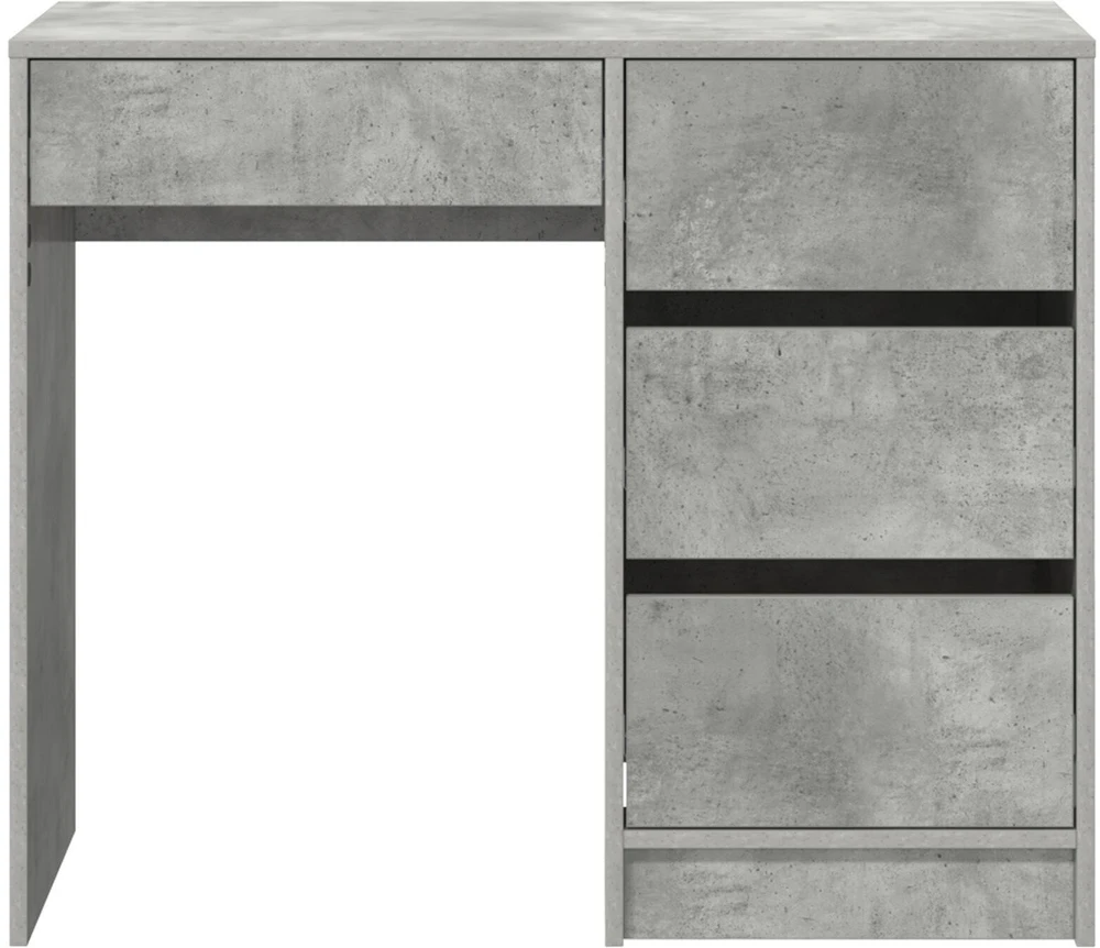 Stalas Betono pilka Apdirbta mediena 90 x 37.5 x 75 cm