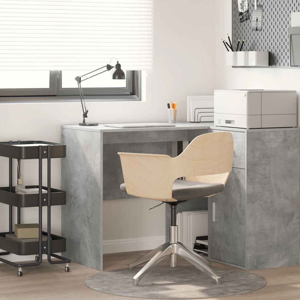 Stalas Betono pilka Apdirbta mediena 102 x 50 x 75 cm