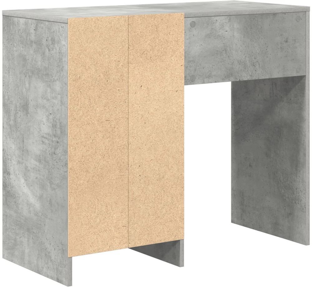 Stalas Betono pilka Apdirbta mediena 90 x 37.5 x 75 cm