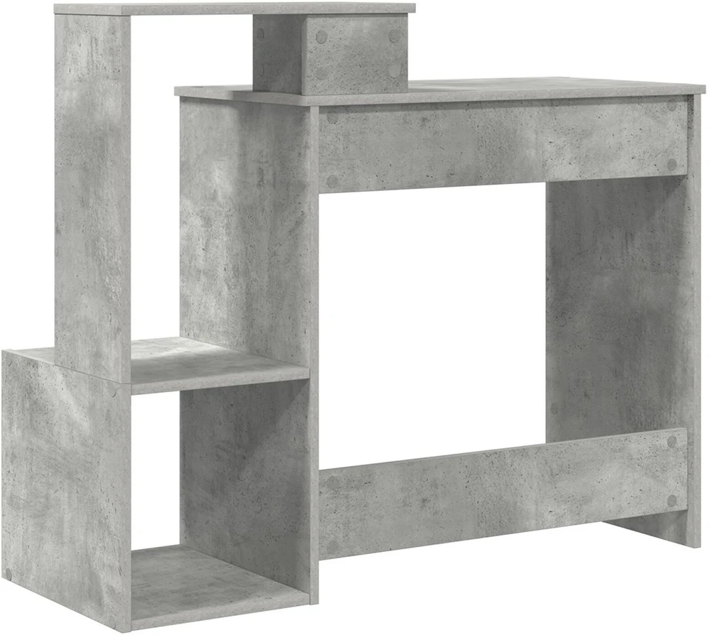 Stalas Betono pilka 106 x 41 x 88.5 cm Apdirbta mediena