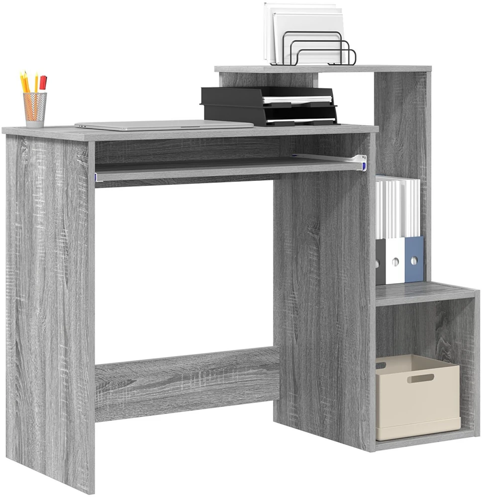 Stalas Pilkas Sonoma 106 x 41 x 88.5 cm Apdirbta mediena
