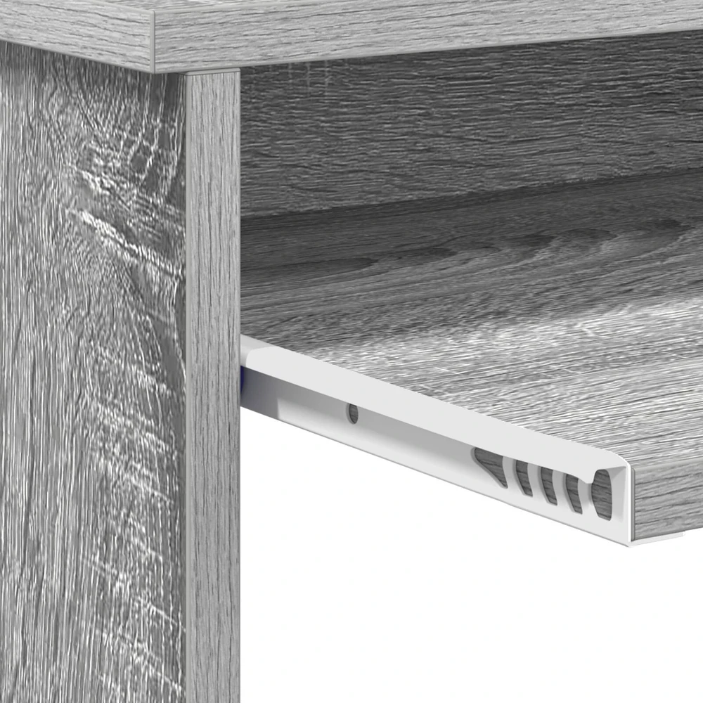 Stalas Pilkas Sonoma 106 x 41 x 88.5 cm Apdirbta mediena