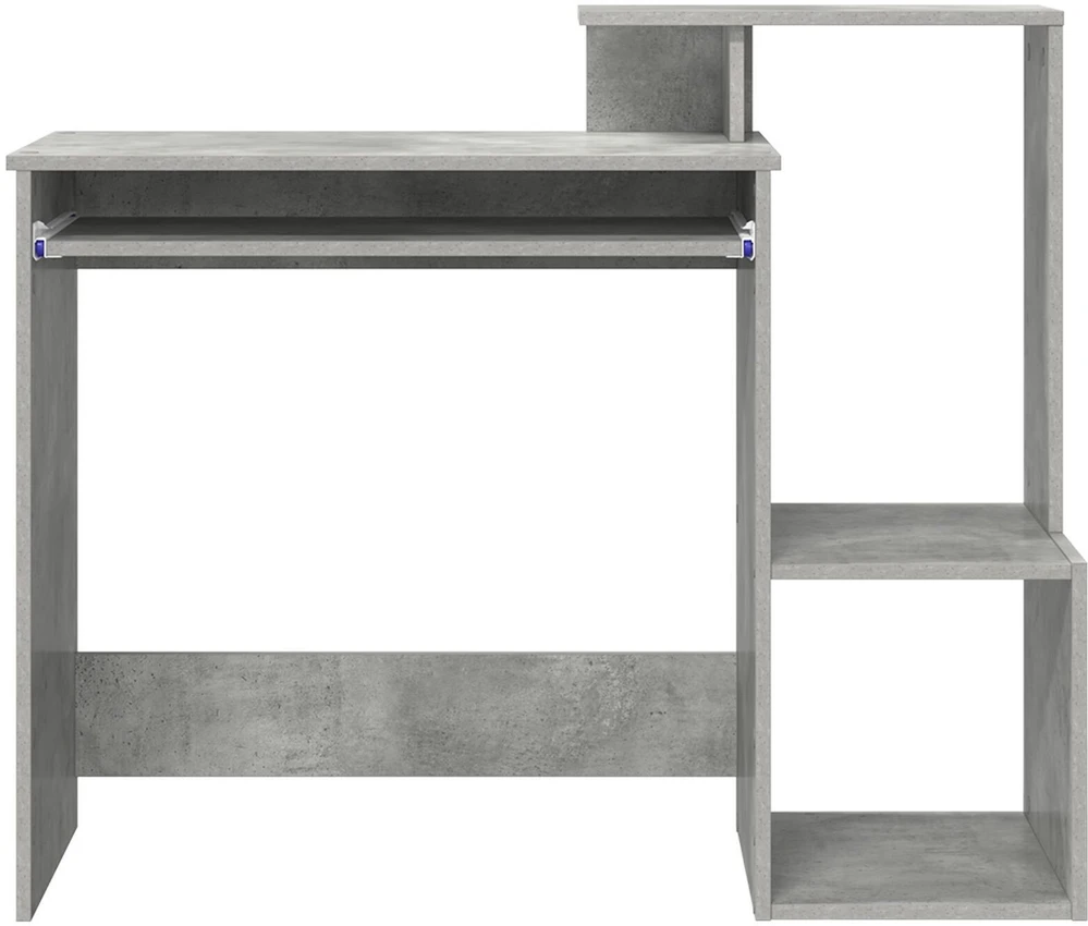Stalas Betono pilka 106 x 41 x 88.5 cm Apdirbta mediena