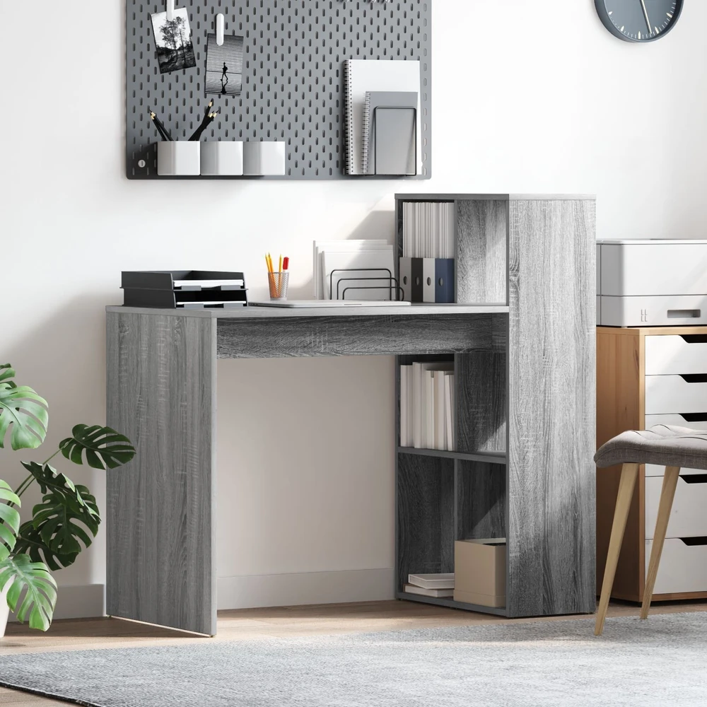 Stalas Pilkas Sonoma Apdirbta mediena 108 x 55 x 103.5 cm
