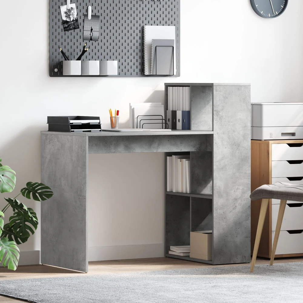 Stalas Betono pilka Apdirbta mediena 108 x 55 x 103.5 cm