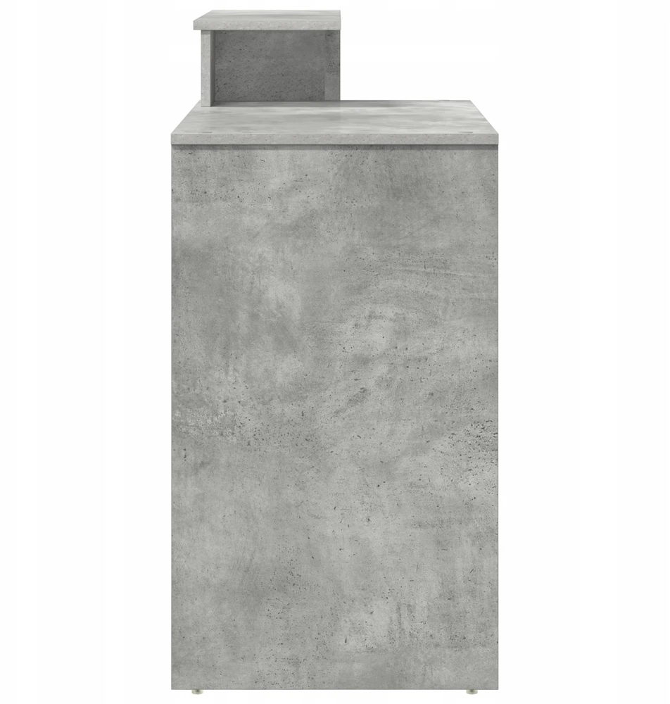 Stalas Betono pilka 120,5 x 44 x 88,5 cm Apdirbta mediena