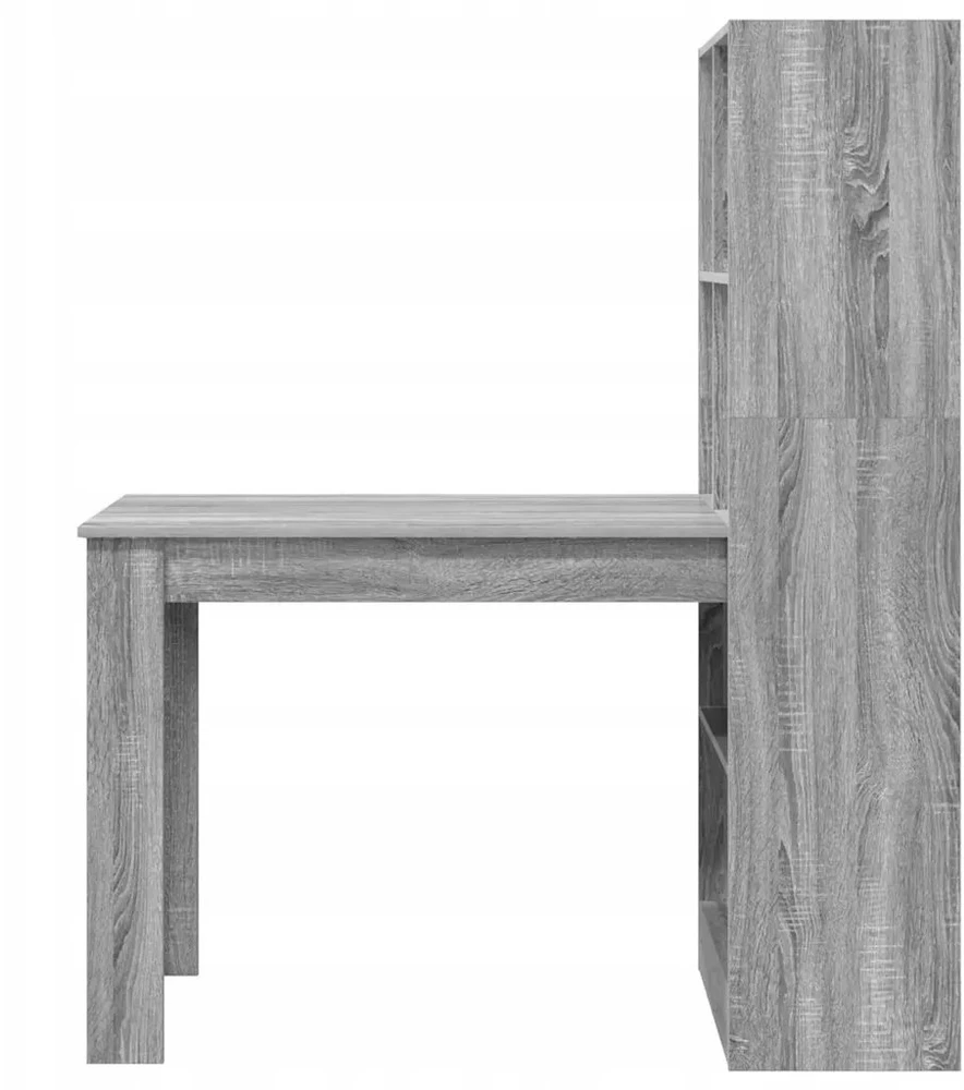 Stalas Pilkas Sonoma Apdirbta mediena 122 x 67 x 145 cm