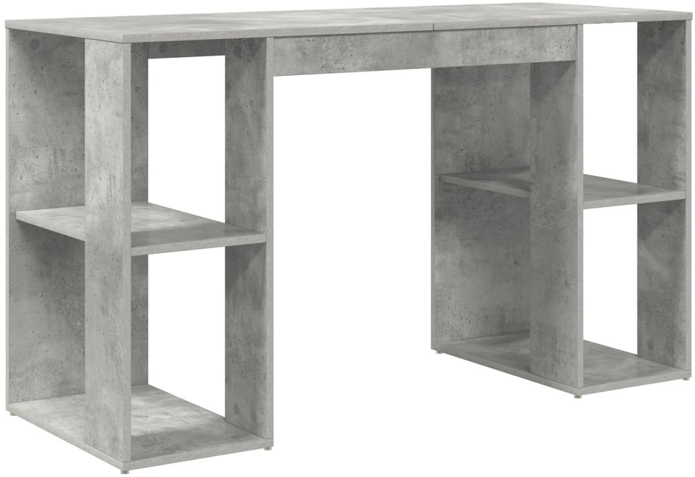 Stalas Betono pilka Apdirbta mediena 130 x 50.5 x 75 cm