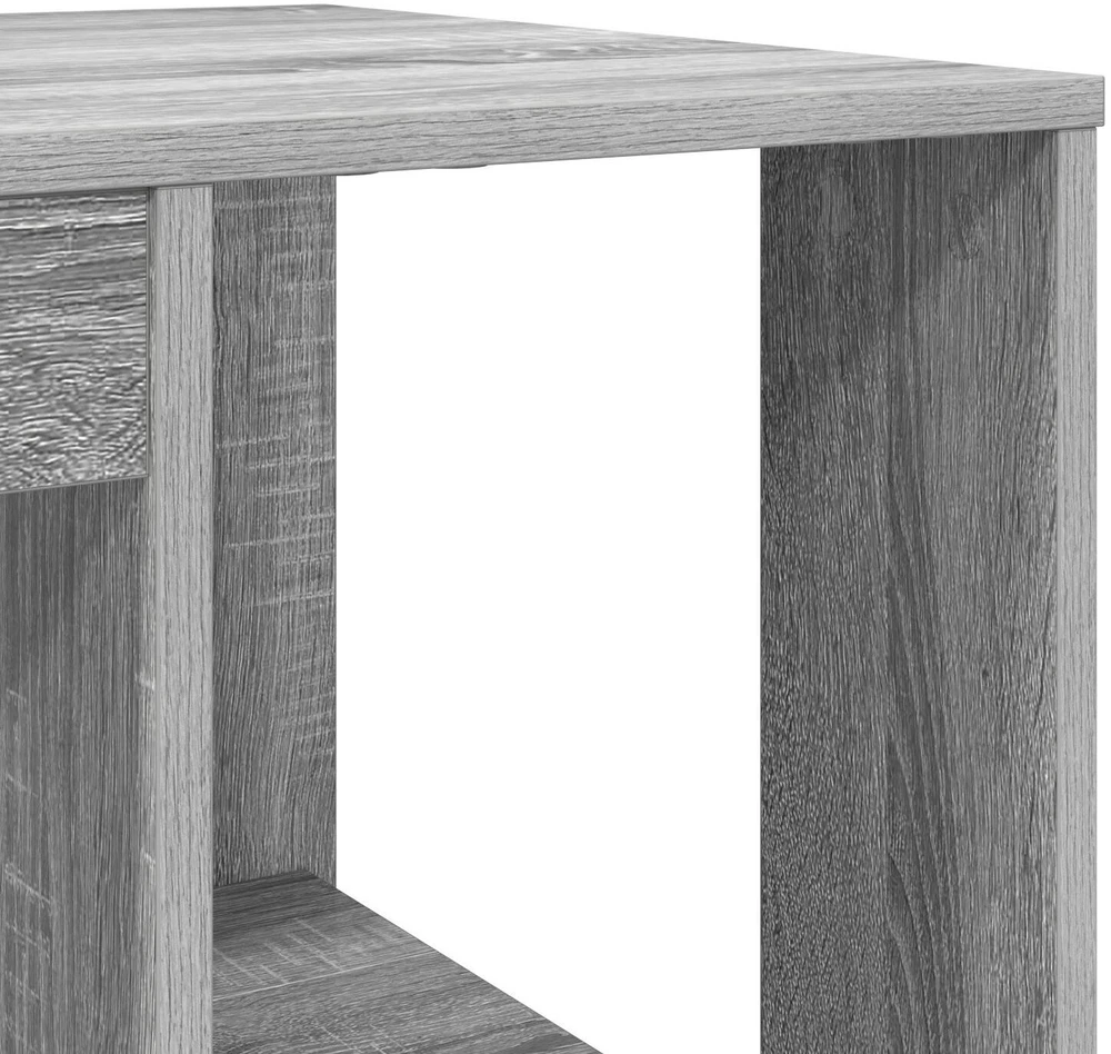 Stalas Pilkas Sonoma Apdirbta mediena 130 x 50.5 x 75 cm