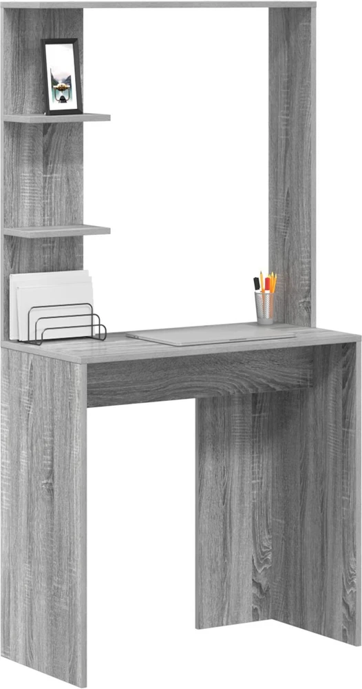 Stalas Pilkas Sonoma Apdirbta mediena 78,5 x 37 x 154,5 cm
