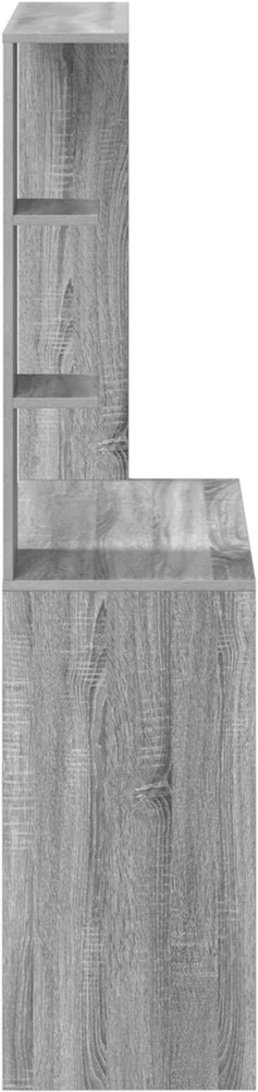 Stalas Pilkas Sonoma Apdirbta mediena 78,5 x 37 x 154,5 cm