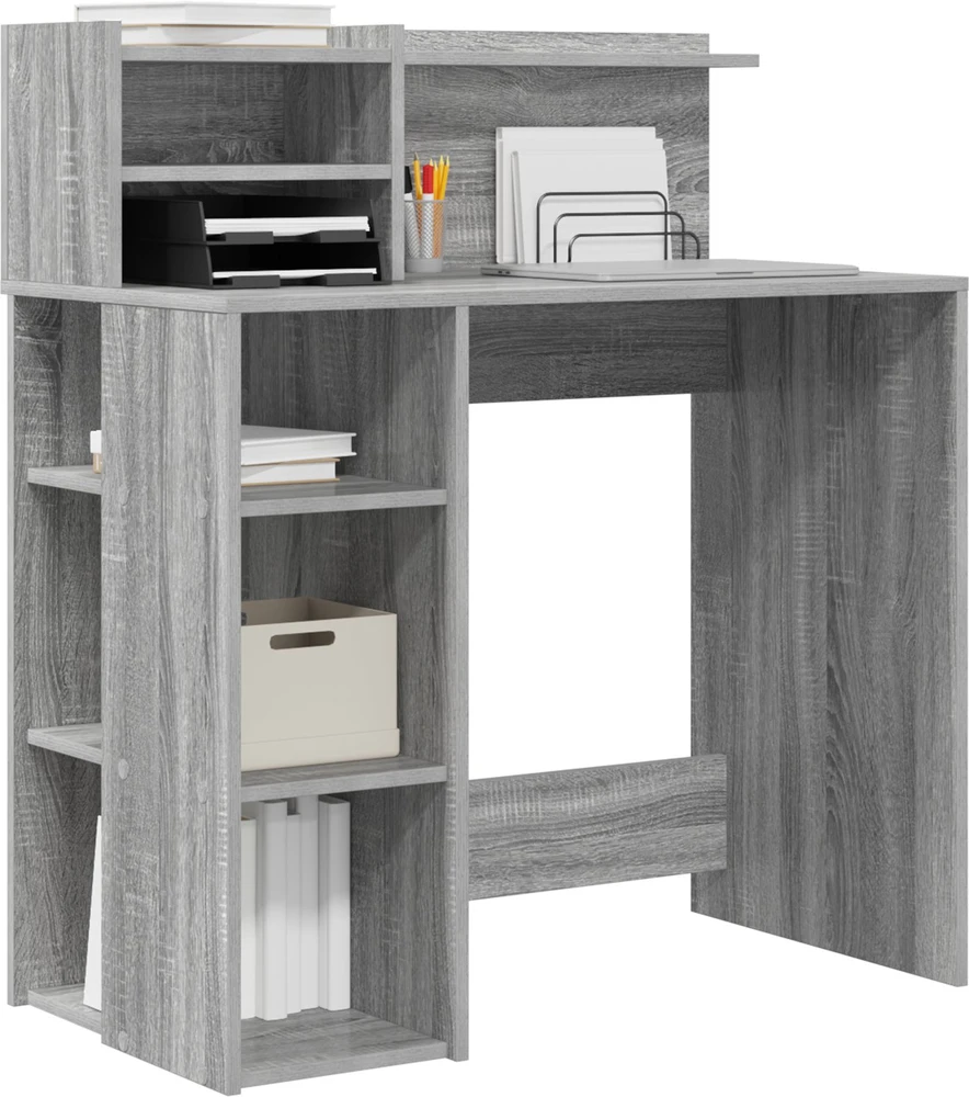 Stalas Pilkas Sonoma Apdirbta mediena 90 x 48 x 101,5 cm