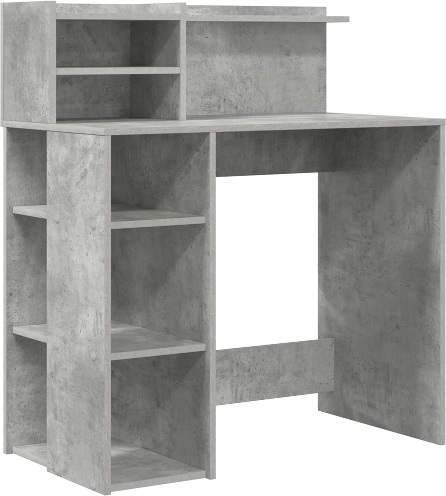 Stalas Betono pilka Apdirbta mediena 90 x 48 x 101,5 cm