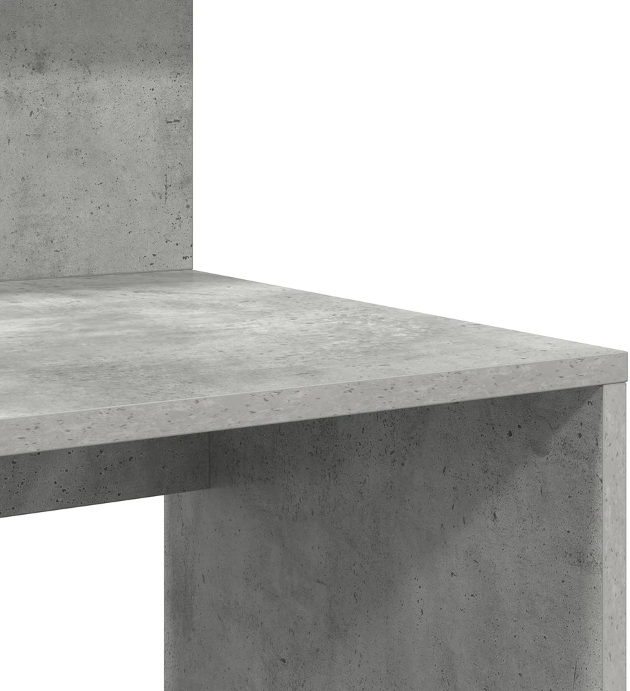 Stalas Betono pilka Apdirbta mediena 90 x 48 x 101,5 cm