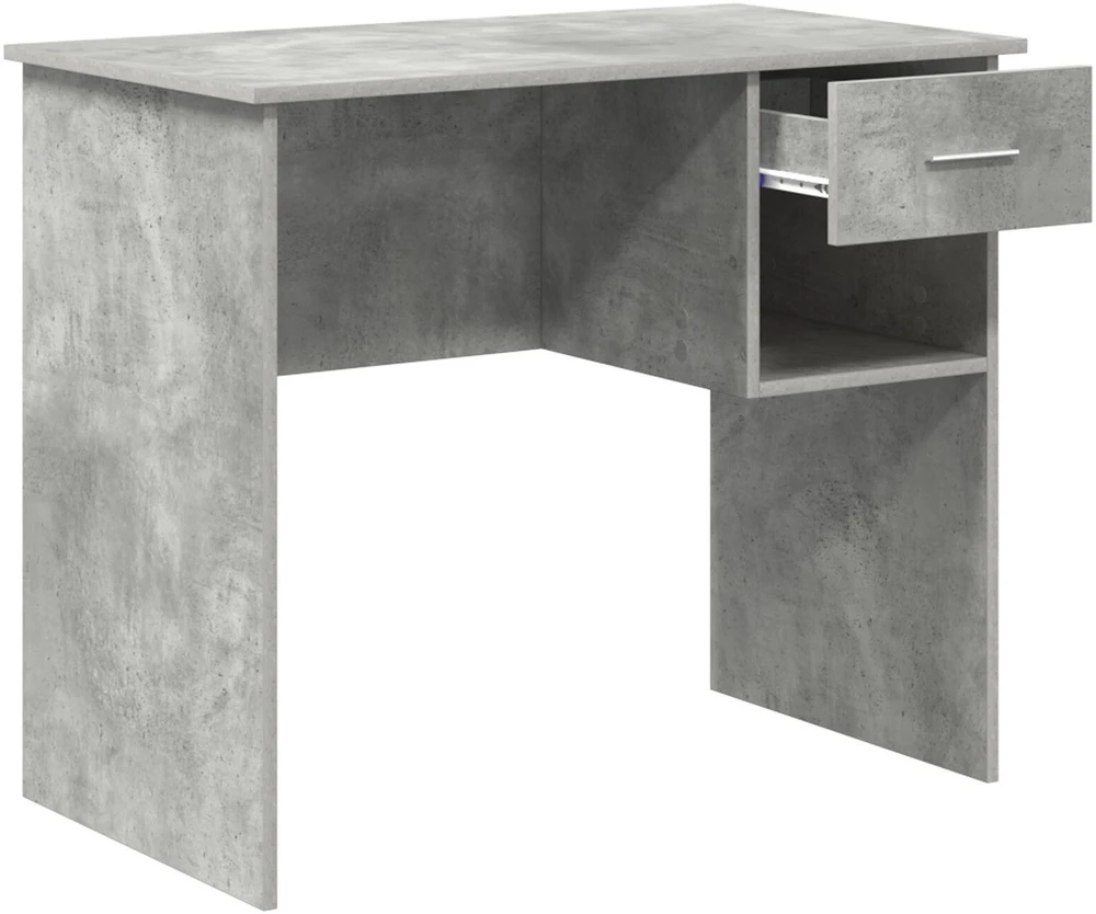 Stalas Betono pilka 90 x 49 x 75 cm Apdirbta mediena