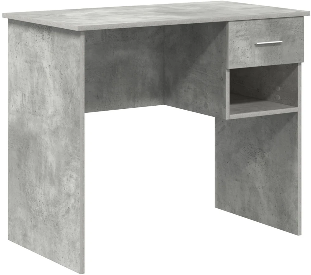 Stalas Betono pilka 90 x 49 x 75 cm Apdirbta mediena