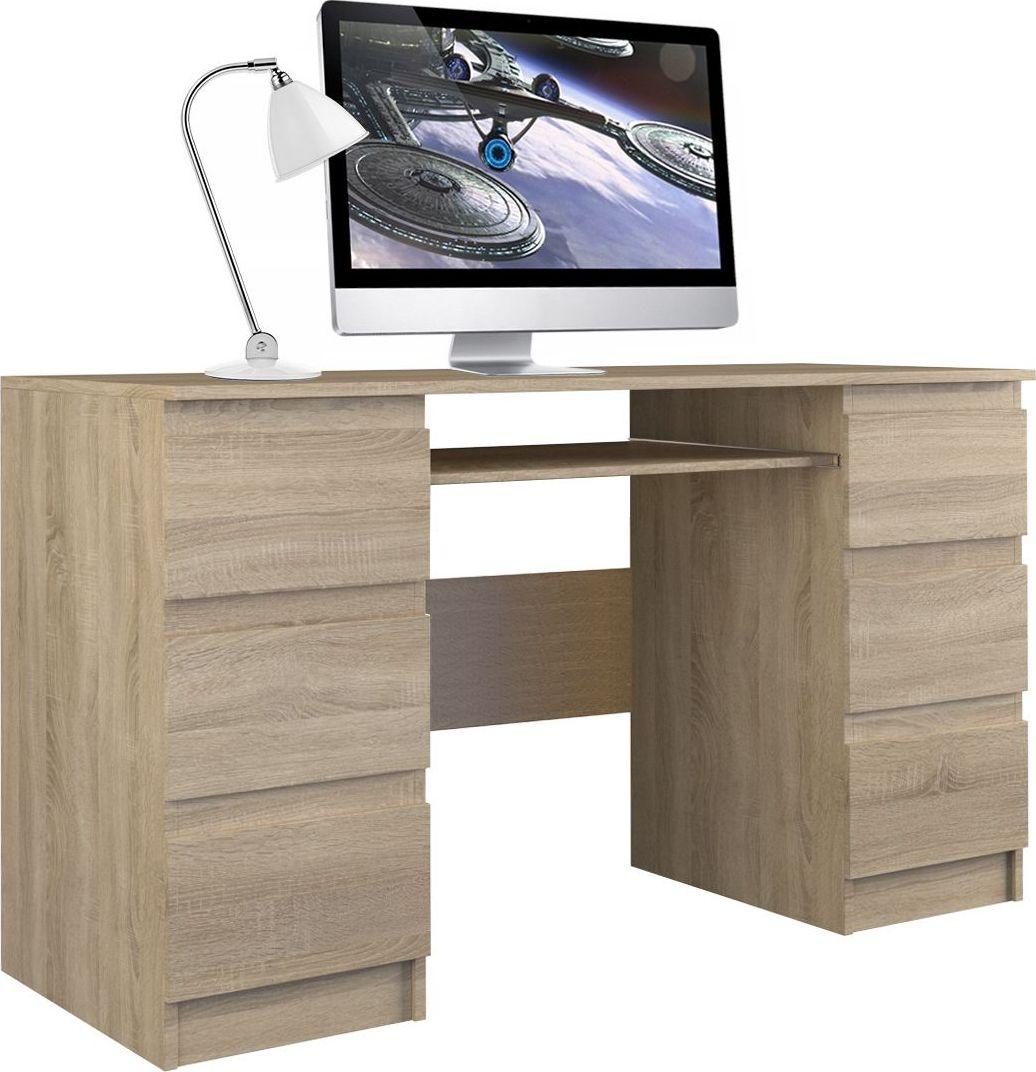 Top E Shop Rašomasis Stalas - Topeshop Kuba Sonoma