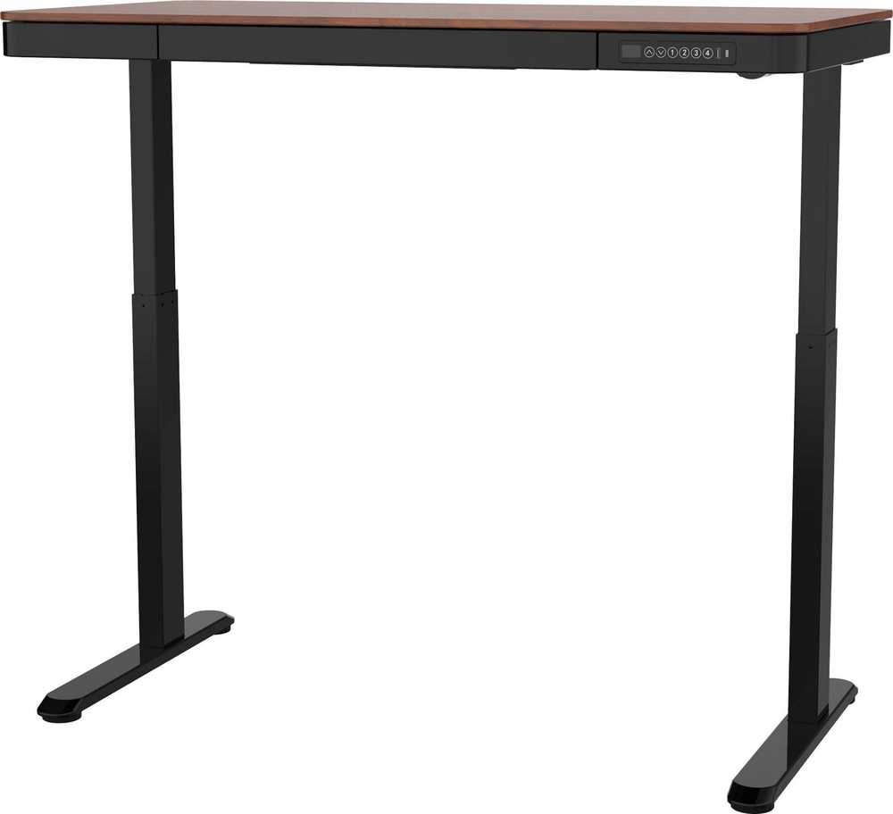 Elektrinis Rašomasis Stalas - Tuckano ET119W-C, Juodas/Graikinis Riešutas