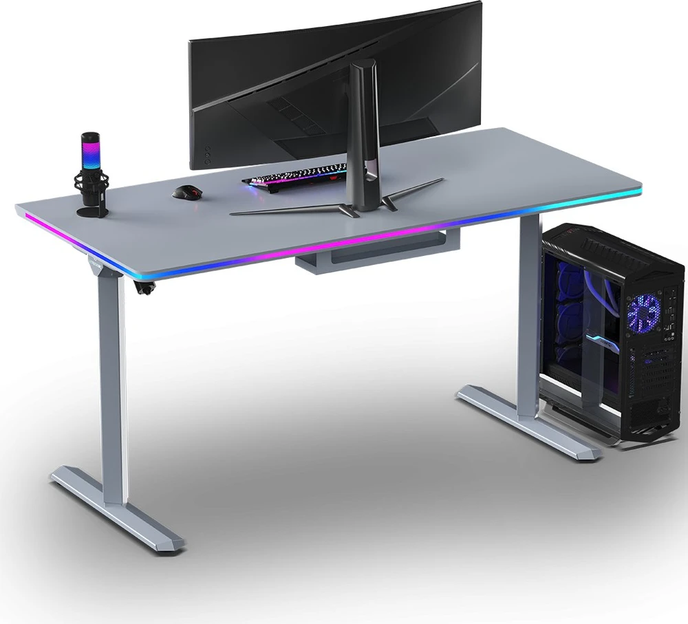 ULTRADESK QUEST žaidimų stalas, 140x70cm, 72-120cm, kamuolys-kamuolys