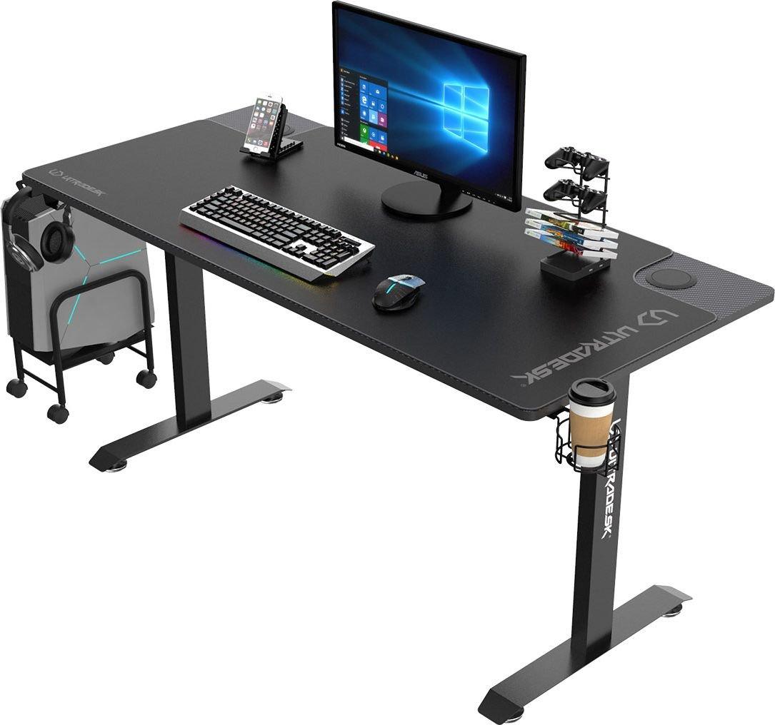 Žaidimų stalas Ultradesk Momentum Gaming Desk, Juodas, modelis UDESK