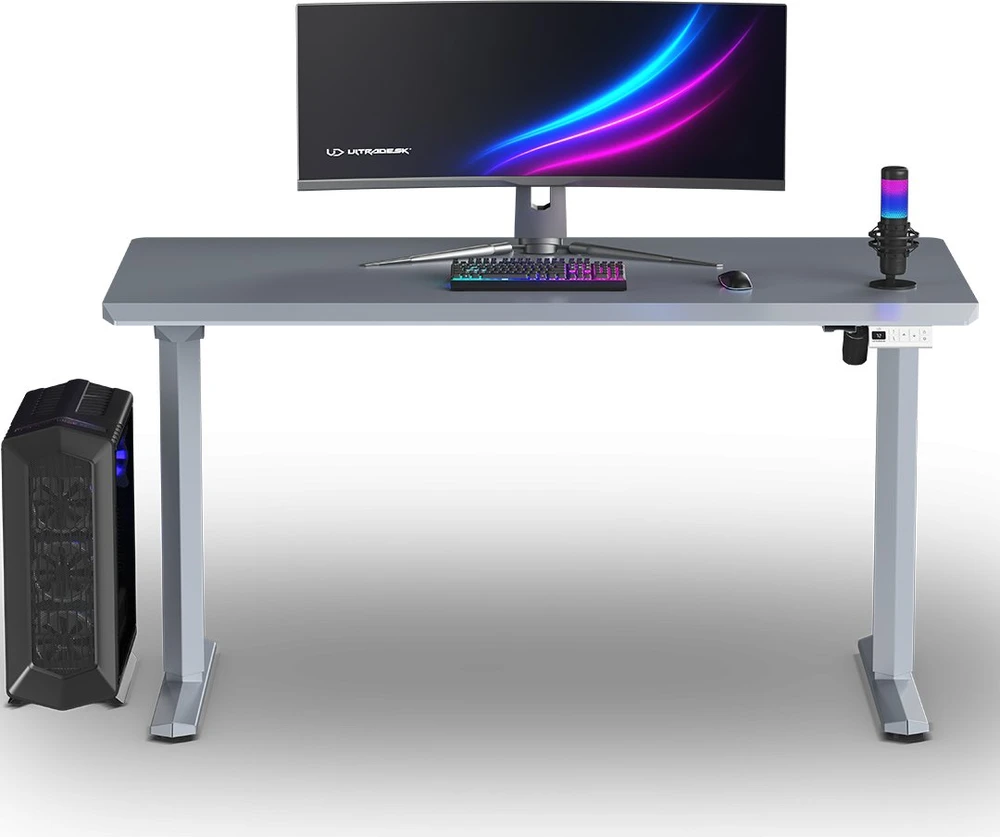 ULTRADESK QUEST žaidimų stalas, 140x70cm, 72-120cm, kamuolys-kamuolys