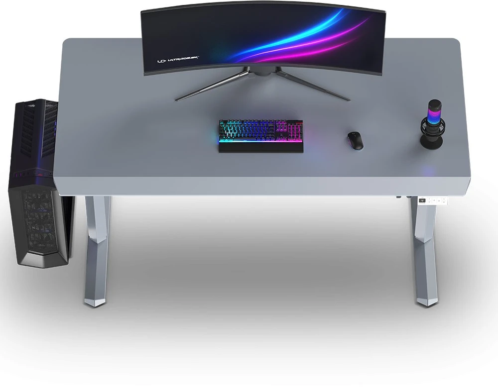 ULTRADESK QUEST žaidimų stalas, 140x70cm, 72-120cm, kamuolys-kamuolys