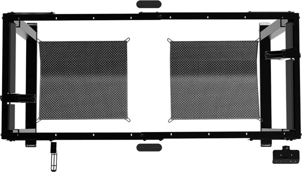 „Ultradesk UPLIFT FRAME“ elektra reguliuojamas stalo rėmas/pagrindas, juodas