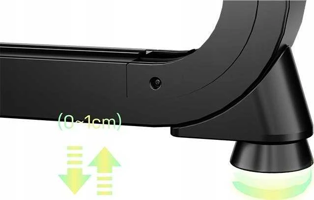 Žaidimų stalas Ultradesk Booster Gaming Desk, Glass LED RGB, Juodas