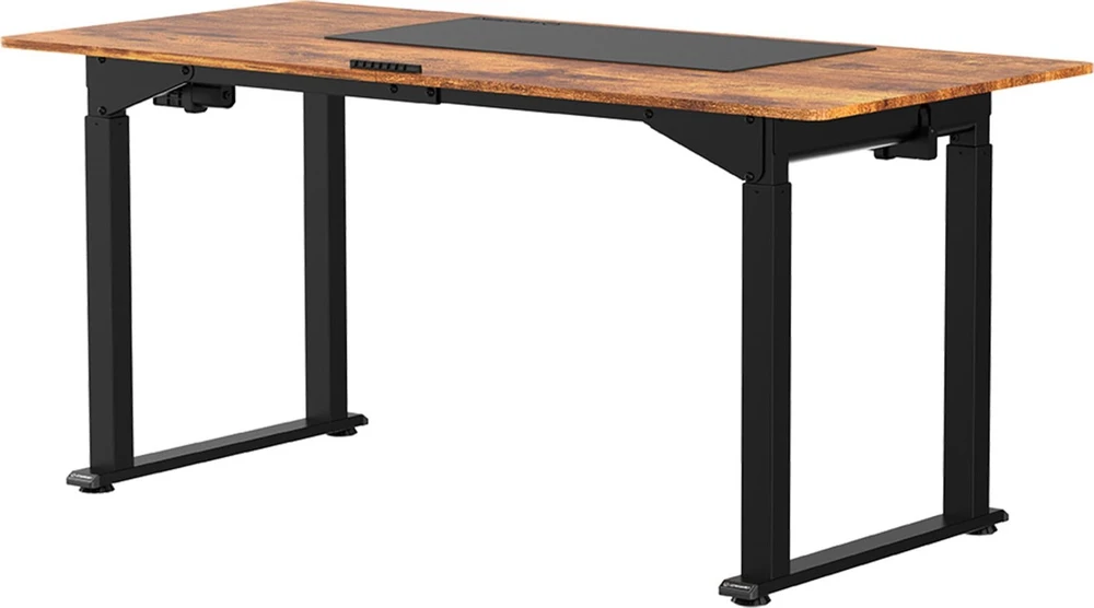 ULTRADESK UPLIFT Biurko 160x75 cm, 72-118 cm, juoda-ruda