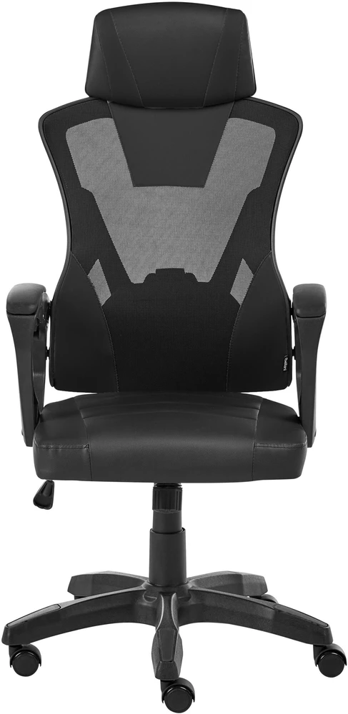 Beliani Biuro kėdė IGNIS dirbtinė oda juoda