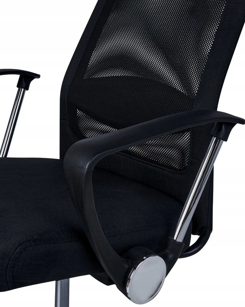 Beliani Biuro kėdė PIONEER II Juoda