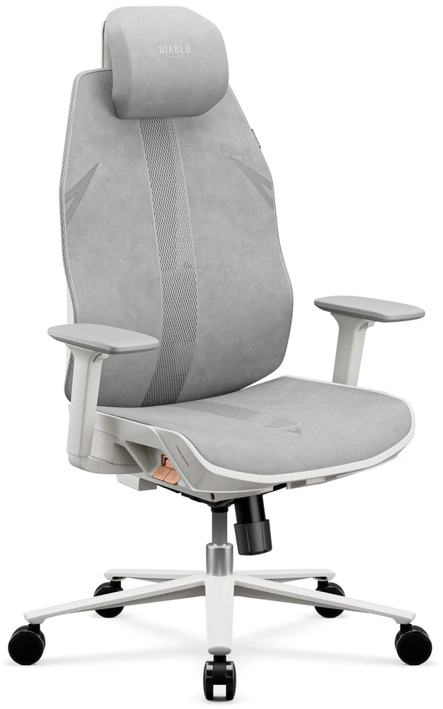Diablo Chairs V-Flash pilka ergonomiška kėdė