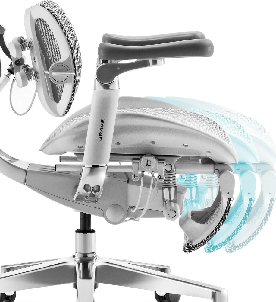 Žaidimų kėdė Diablo Brave V-Kinetic, pilka
