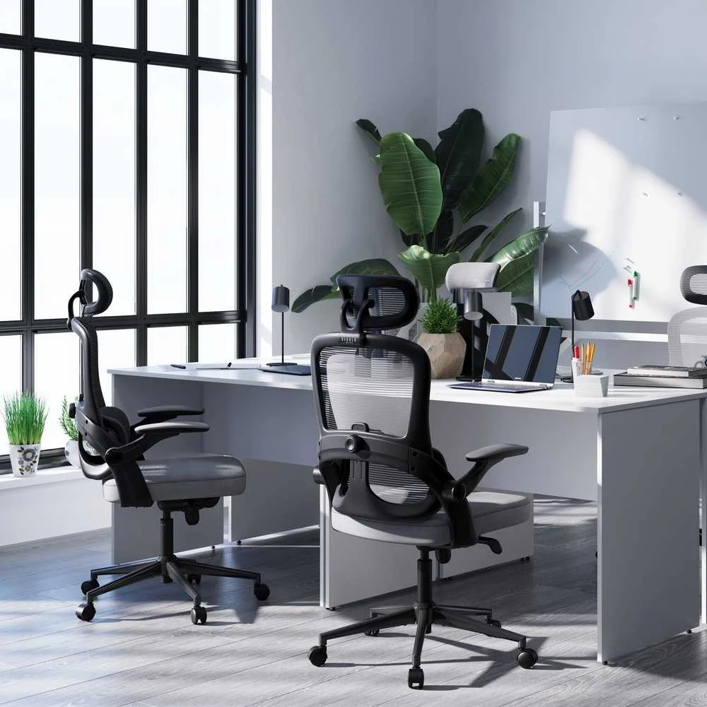 Ergonominė kėdė Diablo V, šviesiai pilka