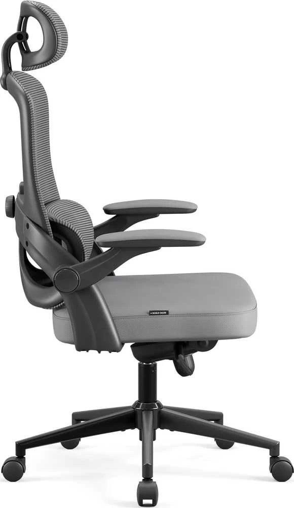 Ergonominė kėdė Diablo V, šviesiai pilka