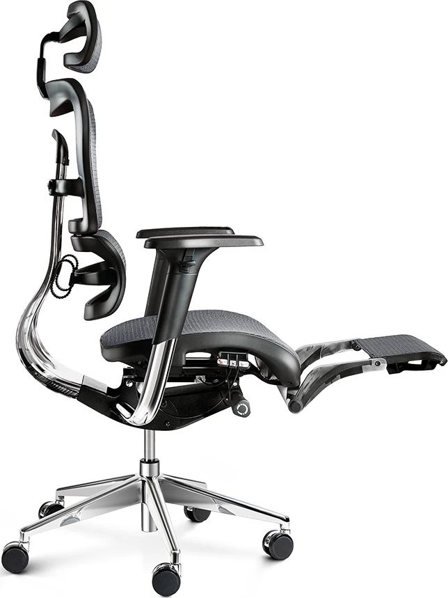 Ergonominė žaidimų/biuro kėdė Diablo V-Master, Juoda-pilka