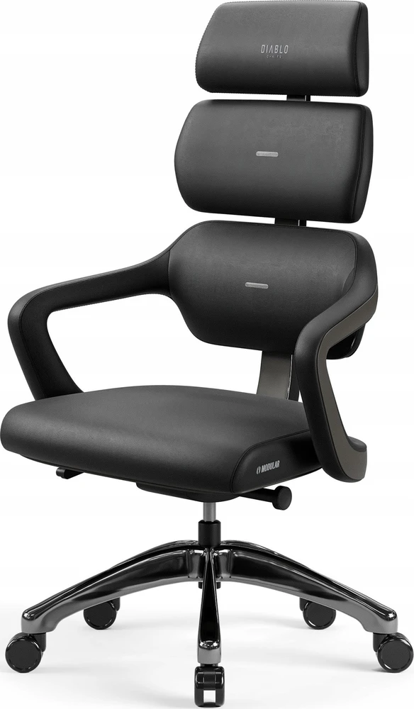 Diablo Chairs Diablo V-Modular Carbon Juodas ergonominė kėdė