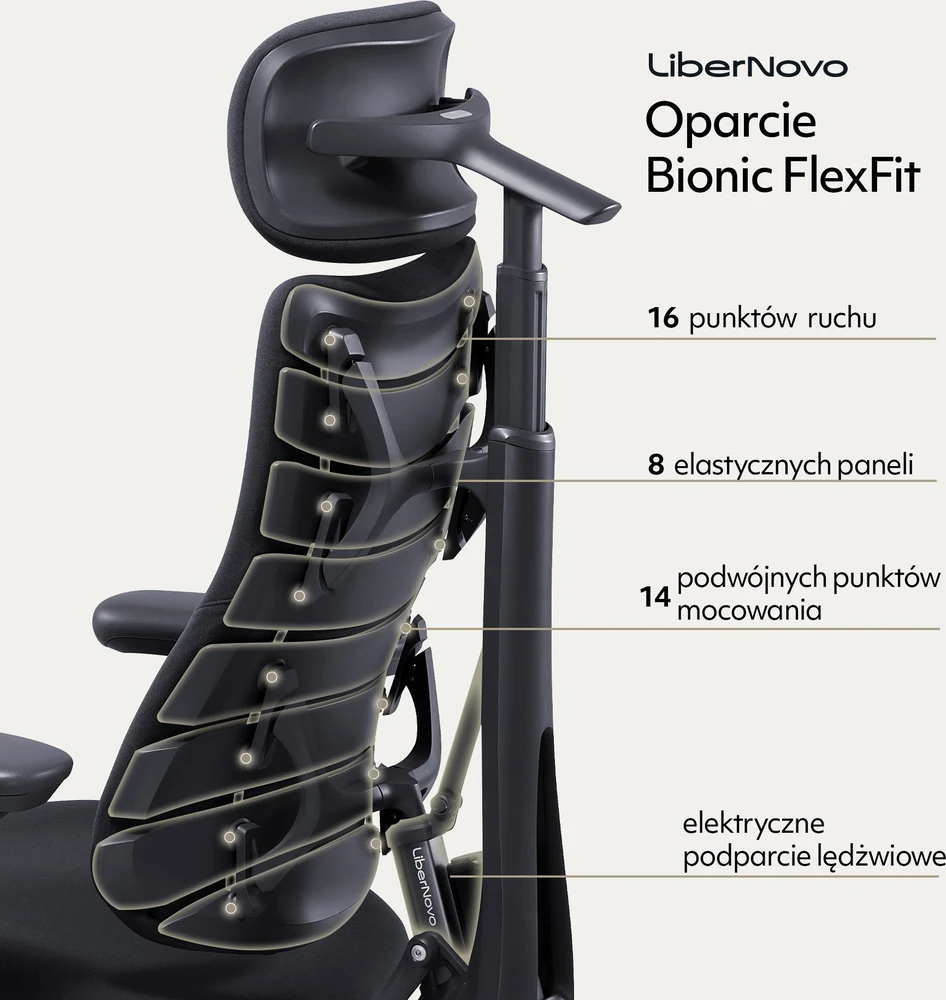 LiberNovo Omni Dynamic 45cm juoda