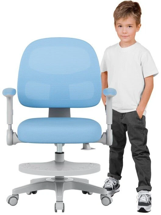 Besisukantis fotelis «Mark Adler Junior 5.0 Mėlyna», mėlynos spalvos